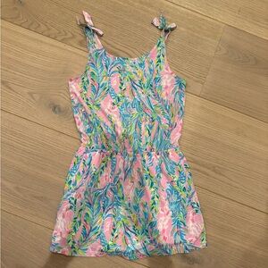 Colorful Leaf Print Dress